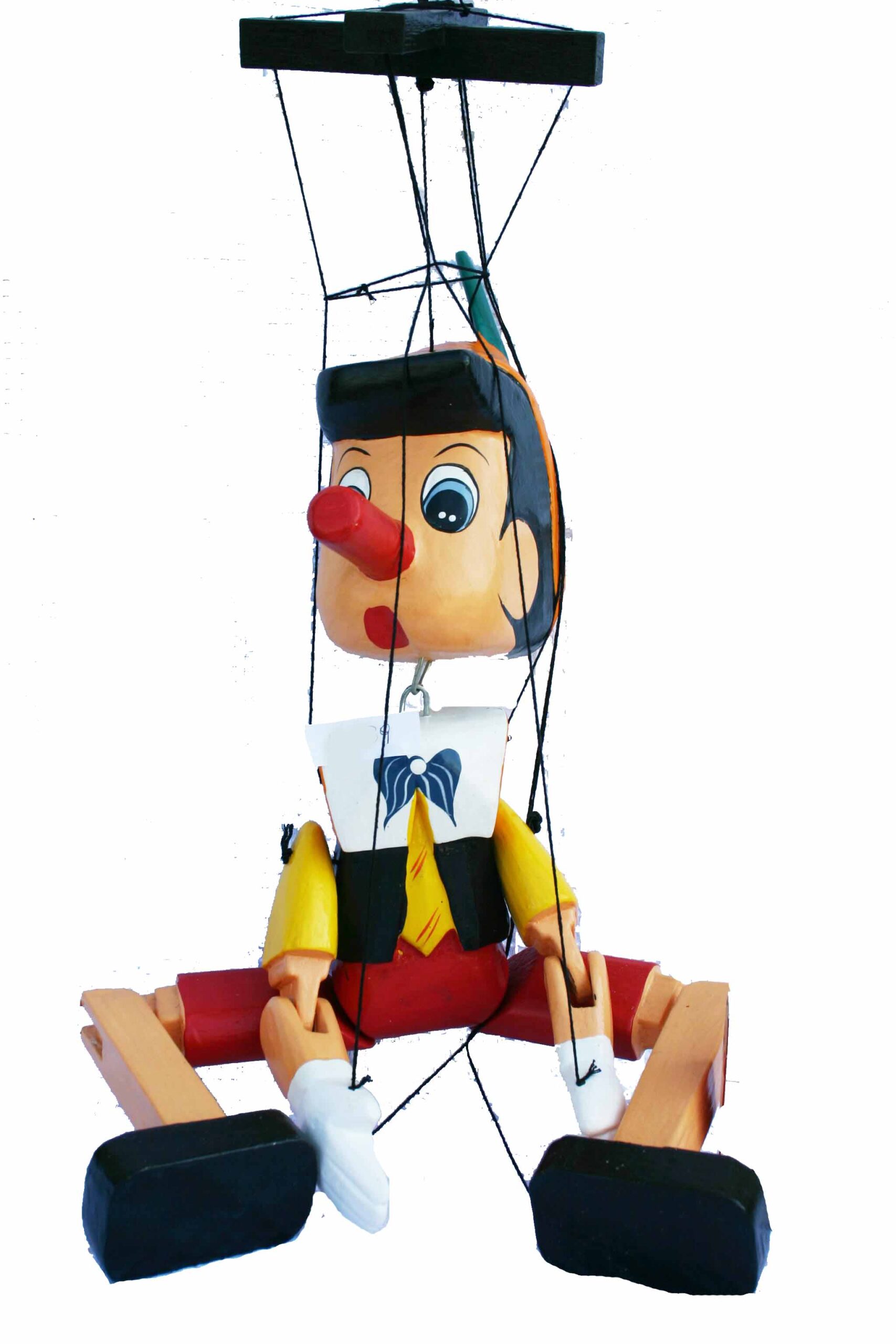 Burattino Pinocchio in Legno, cm 38 - C2 Rainoldi - Art. CP038 – Centro  Gioco Verbania